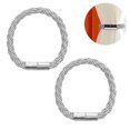 thumbnail image 2 of 2 Pcs Strong Magnetic Curtain Ties Backs No Need Drilling, 2 of 5