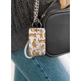 thumbnail image 6 of WIRESTER Slide-Open ID Badge Holder Keychain, Hard Plastic Card Case with Clear Window for ID, Credit Card, Bus Pass & Photo – Orange Tabby Cat Funny Playful Postures, 6 of 6