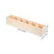 thumbnail image 2 of GOOHOCHY Caja organizadora de madera con 6 compartimentos para oficina y hogar, ideal para guardar joyas y accesorios. Elegante organizador de madera., 2 of 8