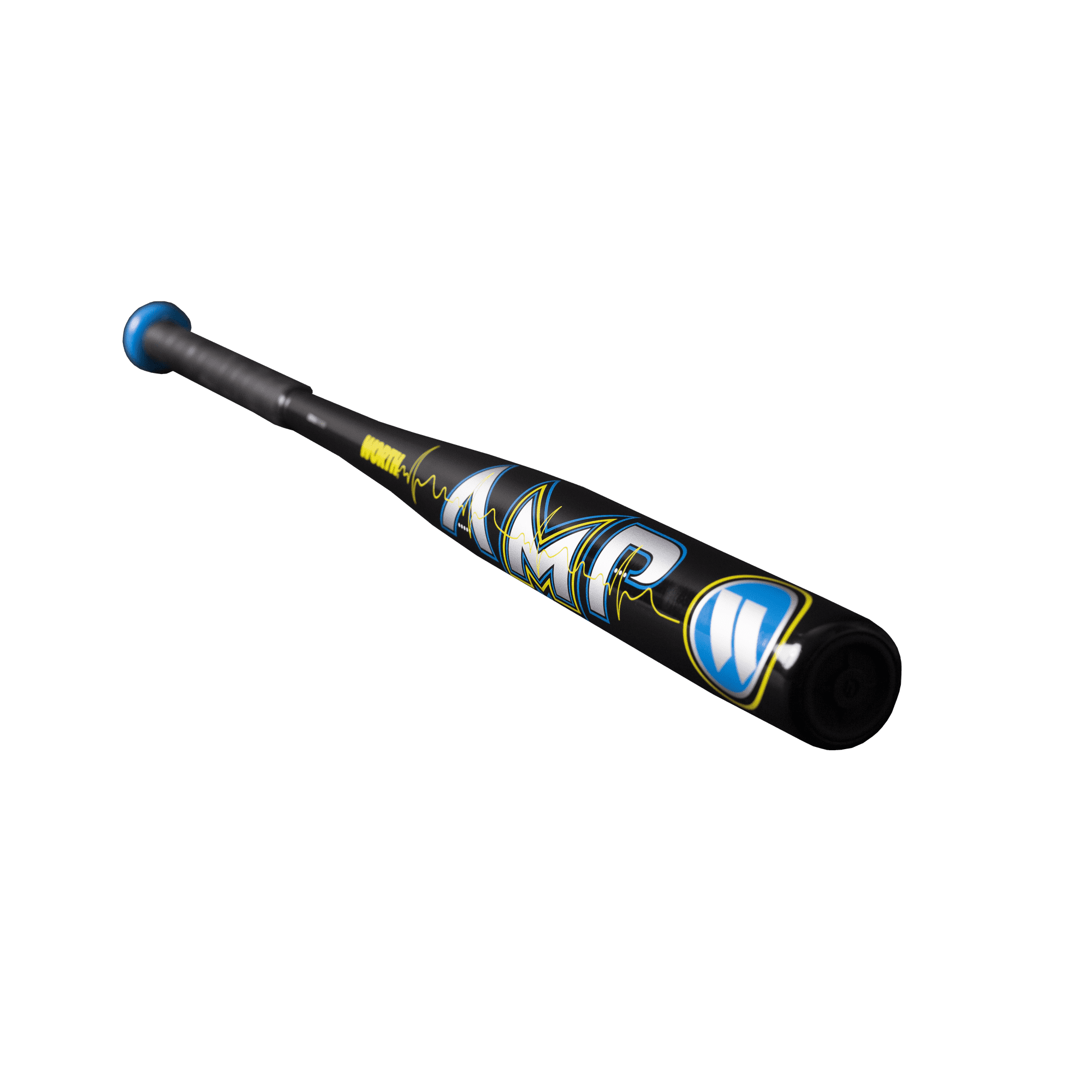 Worth Amp Slowpitch Softball Bat, 34" (-8 Drop Weight)
