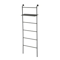 Mainstays Towel Stand Ladder, Matte Black