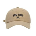 thumbnail image 4 of Toddler Hat Cute Letter New York Embroidery Baseball Hat Toddler Boy Breathable Cycling Toddler Baseball Caps for Boys 2-8 Years Kids Clothes, 4 of 5