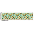 thumbnail image 2 of Ambesonne Retro Fabric by the Yard Upholstery, Vintage Beach Summer, 3 Yards, Olive Green Seafoam, 2 of 4