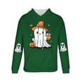 thumbnail image 3 of Blusa con capucha de manga larga para hombre, moda para el Día de Todos los Santos, estampado de fantasmas, sudadera con capucha y cordón para el tiempo libre, sudadera con capucha para hombre, blusa, 3 of 3