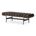 thumbnail image 2 of Moe's Home Collection Harrison Bench Leather Ottomans Stools & Benches, 2 of 4