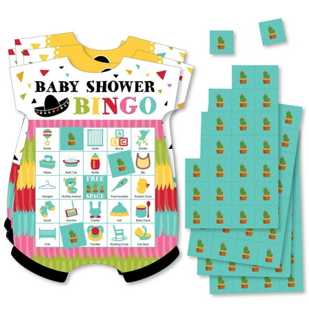 Big Dot of Happiness Let s Fiesta - Picture Bingo Cards and Markers - Baby Shower Shaped Bingo Game - Set of 18 price history on PriceWatchPro
