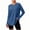 Navy, variant on Zylanna Women's Crew Neck Long Sleeve Tunic Tops, Loose Fall Soft Breathable Thumb Hole Casual Workout Shirts for Daily Athletic Outdoor Wear Blue