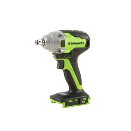 

Greenworks 24V Brushless 1/2 in. Impact Wrench Battery and Charger Not Included 3803402AZ