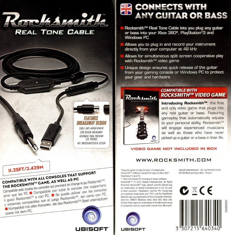 rocksmith 2014 cable sale