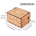 thumbnail image 4 of Caja de música de madera Ukebobo Pooh Quote 6,4 x 5,2 x 4,2 cm, 4 of 7