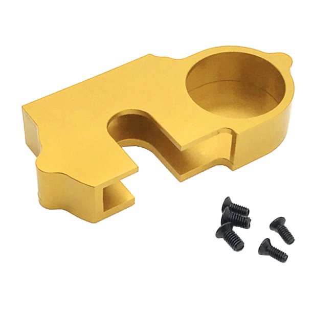 1 Juego de protectoras es e inferiores de engranajes reductores para WLtoys 1//14 124019 juguete a Control remoto dorado Sunnimix cubierta de protección del engranaje de reducción