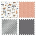 thumbnail image 4 of Bacati - Construction Yellow/Orange/Grey/Blue Musical Baby Crib Mobile, 4 of 8