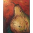 thumbnail image 2 of Pinto, Patricia 15x18 Black Ornate Wood Framed with Double Matting Museum Art Print Titled - Pear II, 2 of 4