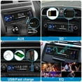 thumbnail image 4 of Car LCD Single DIN Car Stereo Radio | Push to Talk Assistant | Bluetooth Hands Free Calling & Music Streaming | AM/FM Radio | USB Playback & Charging | Not a CD, 4 of 7