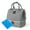 Grey, variant on Breast Pump Backpack - Insulation Lunch Bag Diaper Bag Portable Mommy Bag with Double Layer for Women Women