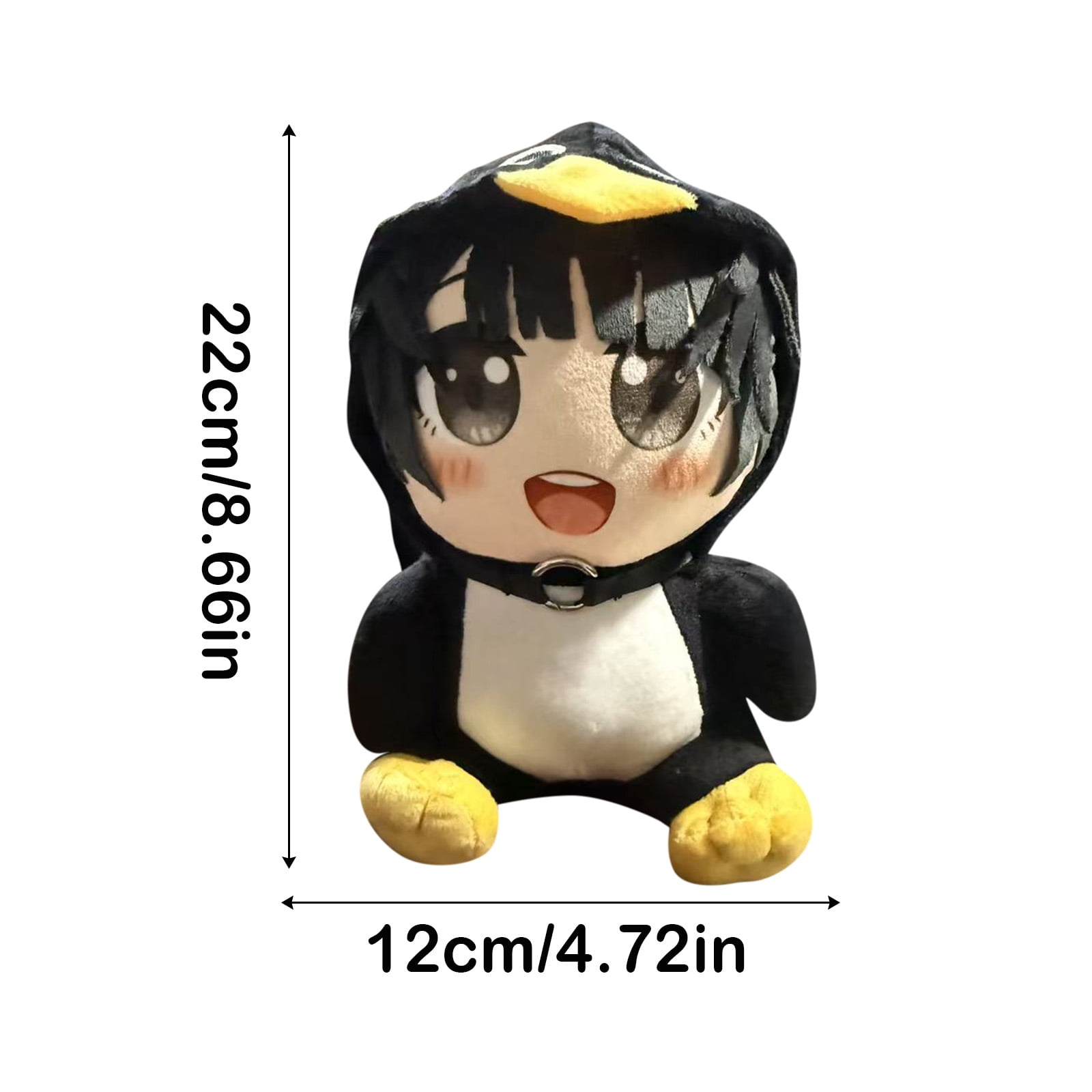 New Anime GUGUGAGA Penguin Figure Plush Toys - Cute Penguin Costume Girl