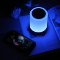 thumbnail image 4 of AMERTEER  Bluetooth Speaker Lamp Touching Sensor Night Light with Alarm Clock 7-Color Changing RGB Bedside Lamp Portable Speaker, 4 of 9