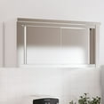 thumbnail image 1 of vidaXL Kitchen Wall Cabinet with Sliding Doors Stainless Steel, 1 of 5