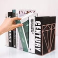 thumbnail image 3 of Book Ends, Bookends for Shelves,Non Skid Book Stoppers, 3 of 5