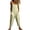 Mint Green, variant on Cmfcve Women's Casual Jumpsuits V Neck Sleeveless Harem Pants Stretchy Adjustable Strap Overalls with Pockets