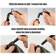 thumbnail image 4 of Hydration Bladder Tube with On-off Switch Hydration Pack Hose Replacement Hydration Pack Tube Clip Hydration Bladder Accessory, 4 of 4