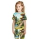 thumbnail image 4 of Balery Cartoon Mushroom House Conjunto de Pijama Infantil de Manga Corta con Estampado – Ropa de Dormir de Algodón Suave-Large, 4 of 4