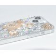 thumbnail image 4 of Funda brillante para iPhone 14, lujosa funda de TPU suave con diseño de botella de perfume 3D y gemas de diamantes de imitación y flores, para mujeres y niñas con iPhone 14 de 6.1 pulgadas (2022), 4 of 5