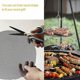 thumbnail image 3 of Estera para asar, malla para barbacoa antiadherente, malla para asar duradera y resistente al calor, fácil de limpiar para asar carne, verduras, mariscos, hornear, hornear, horno, 3 of 5