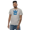 thumbnail image 2 of CROWN DOUBLE BLUE Men's classic tee (Sport Grey, 2XL), 2 of 6