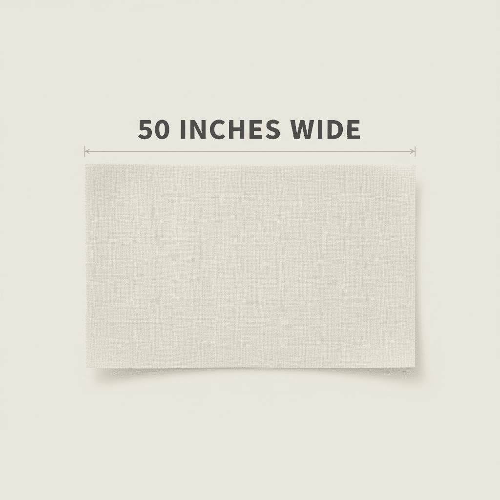 Sedona Designz 100 Percent Cotton Muslin Fabric 50 Inch Wide Unbleached 5 Yard for Sewing Quilting Crafts and Home Decor