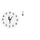 thumbnail image 1 of Reloj de pared,Reloj de pared con bailarina,reloj decorativo colgante.,Relojes de pared silenciosos Reloj decorativo de tiempo silencioso,Estatua de arte abstracto,Estatua de arte abstracto, 1 of 8