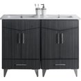 thumbnail image 1 of Imaginations Américaines 48 po W Vanity Set  Gris, 1 of 1