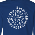 thumbnail image 4 of Inktastic Pi Day Pi Numerals in Spiral Long Sleeve Youth T-Shirt, 4 of 5