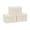 Beige-10.2x7.9x6.7in(3-pack), variant on Fabric Storbcube Organizers With Flip-top Lid And Handles Boxes For Organizing Home Office Closet Beige 3 Pack 10.2 X 7.9 6.7 In