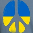 thumbnail image 3 of CafePress - Peace In Ukraine T Shirt - Mens Comfort Colors Shirt, 3 of 5