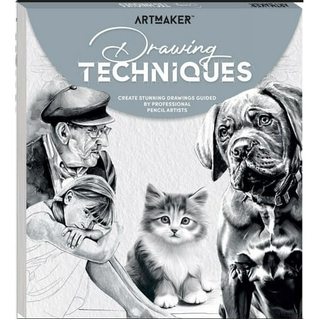 Hinkler Art Maker Learn to Draw Techniques Pad for Ages 8 and up