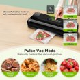 thumbnail image 4 of Vacuum Sealer Machine Multi-Functional Food Sealer with 10 Vacuum Bags, Fast-Compact Design, External Vacuum System & Accessory Tube for Freshness Preservation, 4 of 6