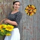 thumbnail image 4 of Letrero de Girasol para Puerta, Placa de Madera para Festival, Decoración Colgante Duradera, Diseño Amarillo Vibrante, Decoración para El Hogar o La Oficina, Regalo Que Trae Buena Suerte, Tamaño 30 X, 4 of 7