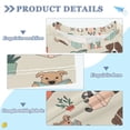 thumbnail image 2 of FORMRS Boys Rash Guard Short Sleeves Swim Shirt Quick Dry UPF 50+ Sun Protection, Sizes 3-12T, Cartoon Dog Reading Pattern, 2 of 6