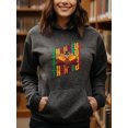 thumbnail image 3 of Cool Harvest Thanksgiving Hoodie for Men Women, Funny Turkey Graphic Pullover Hooded Sweatshirt, Cozy Cotton Poly Blend, Holiday Fall Outfit, 3 of 5