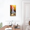 thumbnail image 3 of Elephant Stock Nakhon Nayok Waterfall Wall Art - Nature Canvas Canvas - 12" x 24", 3 of 8