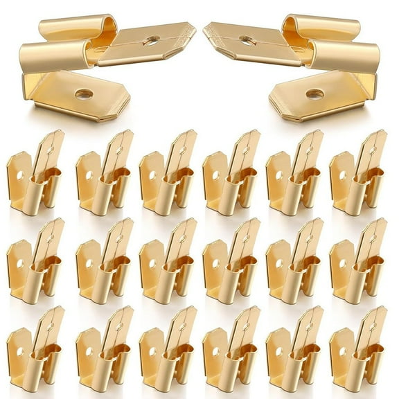 Beisidaer Piggyback Spade Connector Chair Terminal Disconnect Voltage Wiring Connector