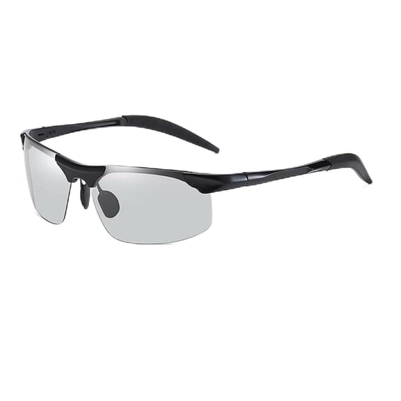 Photochromic Sunglasses with Anti-glare Polarized Lens, UV400 Photochromic Sun Glasses Ideal for Sports Driving Cycling Fishing