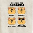 thumbnail image 3 of Instant Message - Quokka Moods - Toddler & Youth Crewneck Fleece Sweatshirt, 3 of 6