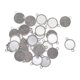 thumbnail image 2 of 30 Piezas Se Ajustan a 14 Mm de Una Cara de Doble Bucle Colgante Clásico Cameo Cabujón Ajuste de La Base para DIY Collar Hallazgos de La Joyer Zulema Joyas de cabujón en blanco, 2 of 8