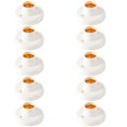 thumbnail image 1 of 10 piezas E27 portalámparas de plástico Yuxing adaptador de portalámparas blanco, 1 of 5