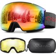 thumbnail image 1 of Gafas de esquí Odoland con lente desmontable y protección UV400, 1 of 6