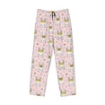 thumbnail image 2 of Vsdgher Queen For Rabbit Print Mens Pajama Pants Sleep & Lounge Pants, PJ Bottoms With elastic waistb and Pockets, 2 of 5