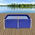 thumbnail image 4 of Aquarium Fish Water Tank Ornamental Swimming Pool Koi Breeding Pond 120*80*50cm/47.2*31.4*19.6inch, 4 of 12