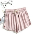 thumbnail image 2 of Besolor Women's Sweat Shorts Casual Comfy Elastic Waist Drawstring Athletic Workout Running Summer Shorts, 2 of 5